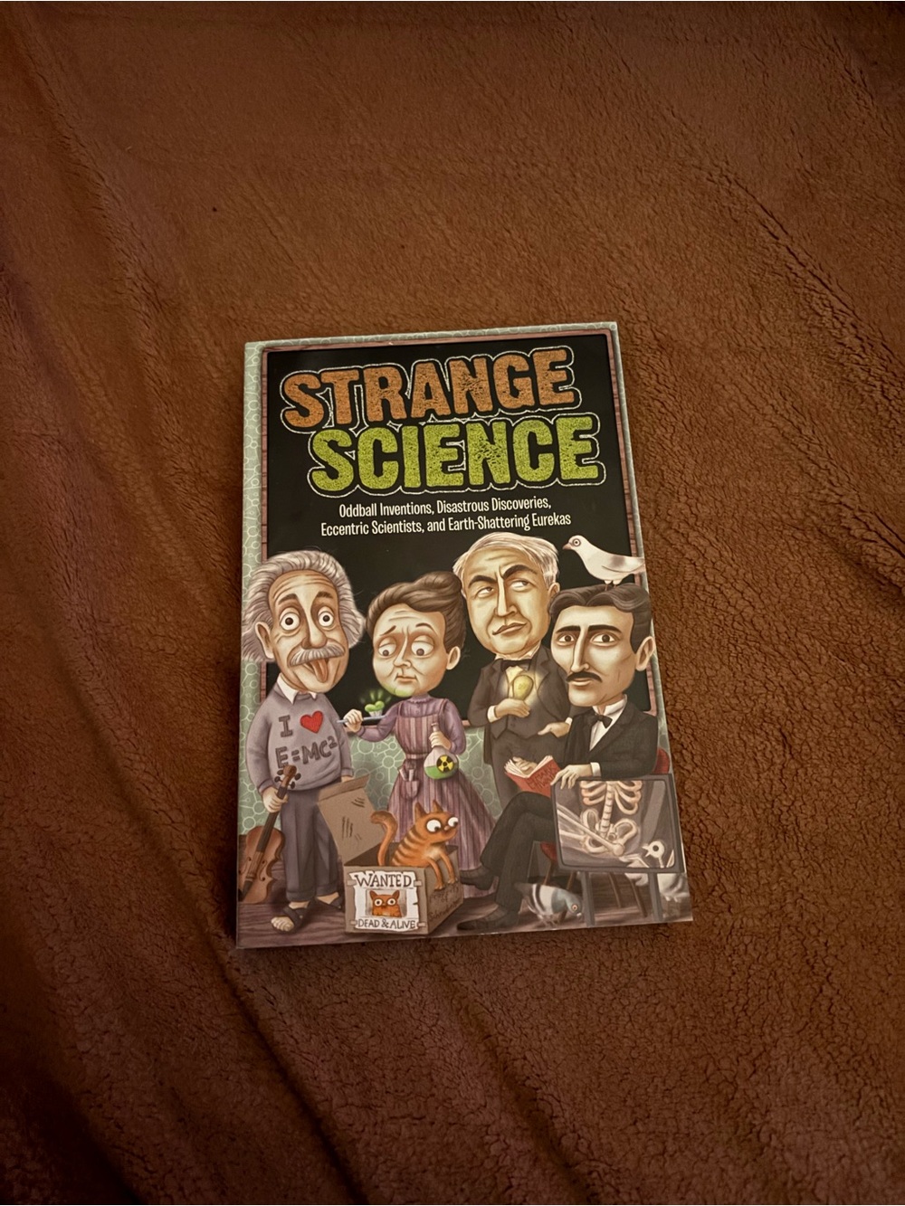 Strange Science Illustrated Book - Black & Green Cover